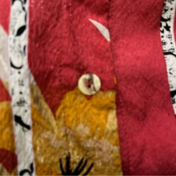 Citron Santa Monica Colorful 100% Silk Sleeveless Women’s Top Medium - Picture 3 of 9